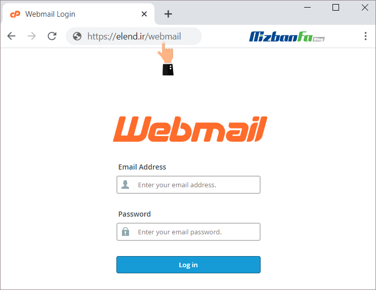 آموزش تصویری ورود و استفاده از webmail در هاست سی پنل