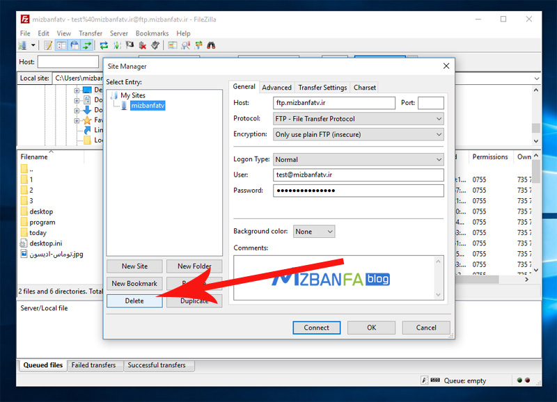 Learn how to connect ftp c panel to filezilla