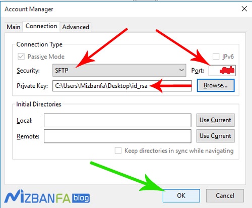 How to upload and manage files in C Panel via sftp