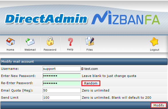 How to login to Direct Admin email and how to login to Direct Admin info email