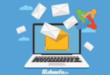 تنظیمات ایمیل در جوملا