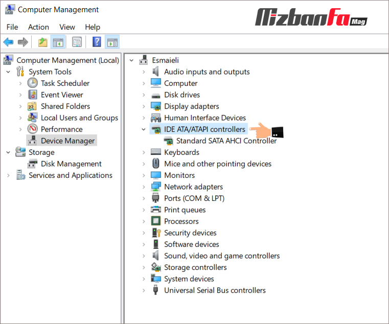 Device Manager 1 - رفع مشکل استفاده 100 درصد از هارد دیسک در ویندوز