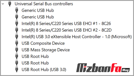 device manager 2 - رفع مشکل عدم شناسایی پورت USB در ویندوز