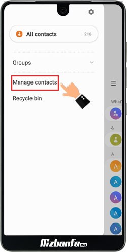contact backup in android tutorial - نحوه بکاپ گرفتن از مخاطبین گوشی اندروید