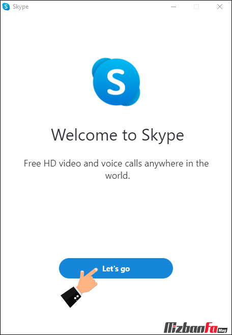 ساخت اکانت اسکایپ در ویندوز 10
