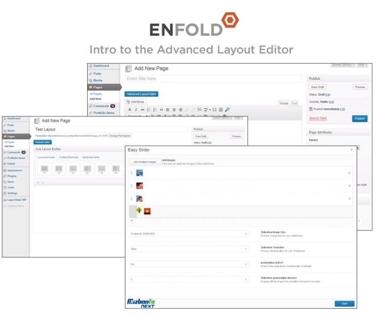 صفحه ساز اختصاصی Advanced Layout Builder