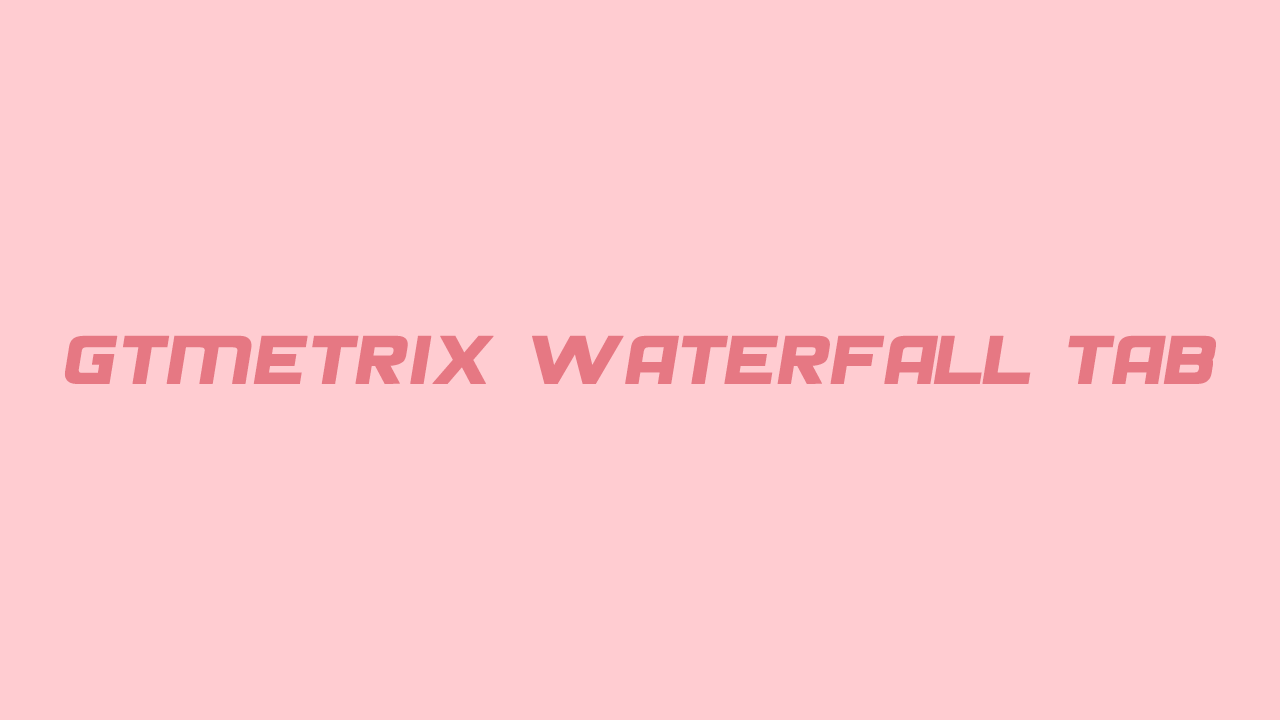 آموزش waterfall جیتی متریکس