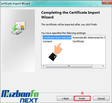 رفع ارورthe connection untrusted