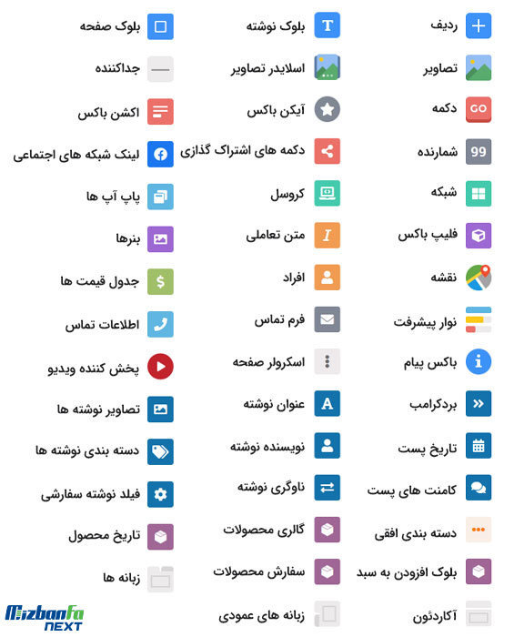 تنظیمات قالب ایمپرزا
