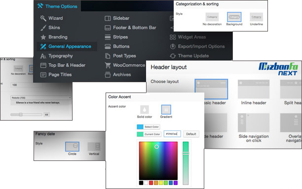 قالب 7 در وردپرس