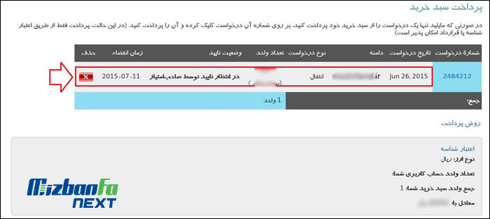 مالکیت دامنه ir