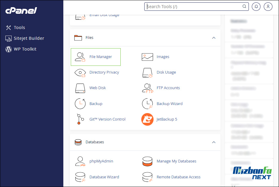 اتصال دیتابیس با ویرایش فایل wp-config