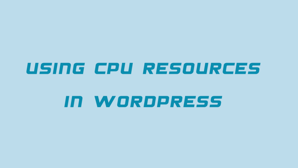 مصرف بالای cpu