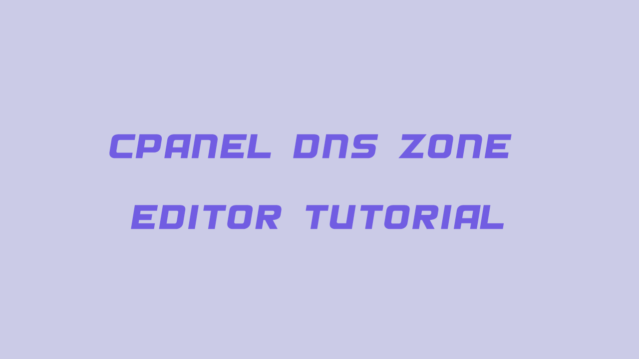 آموزش Zone Editor سی پنل