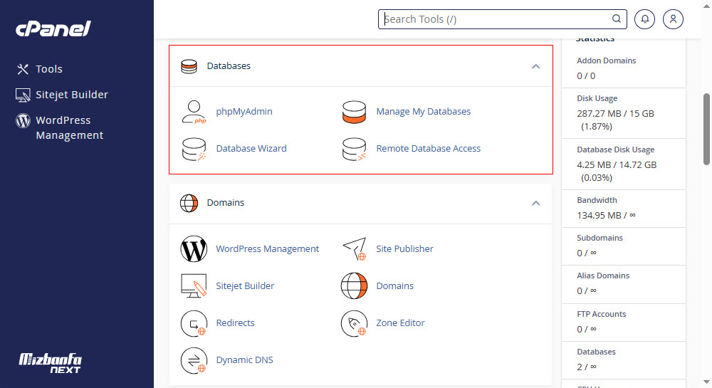 آموزش cpanel