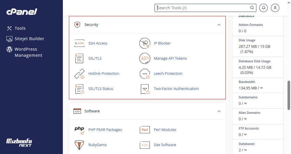 آموزش control panel سی پنل