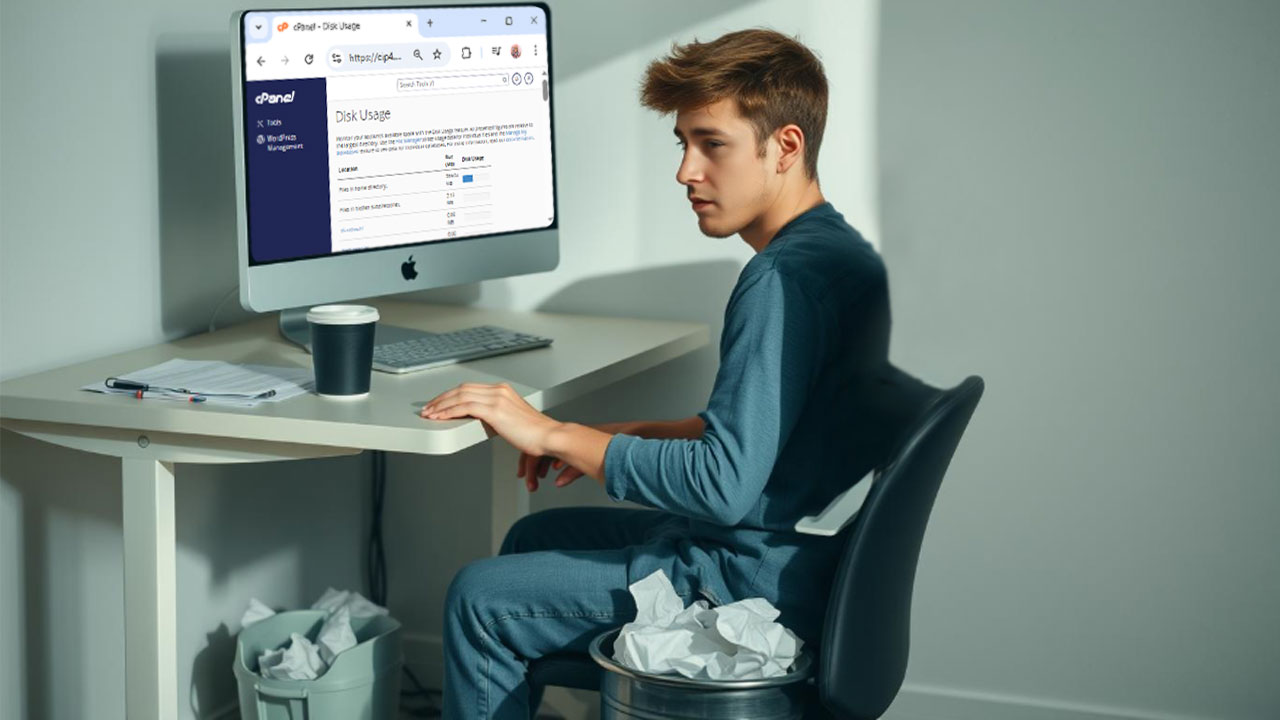 چگونه فضای هاست را خالی کنیم؟