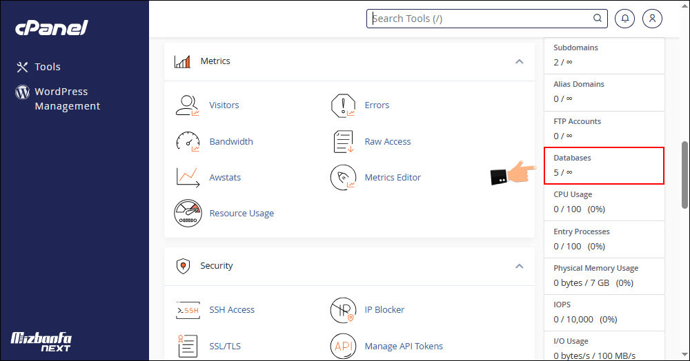 ساخت دیتابیس