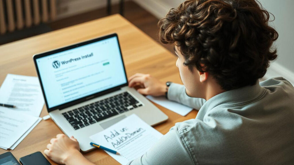 آموزش نصب وردپرس روی ادان دامین هاست سی پنل