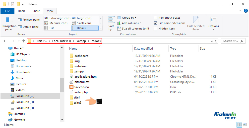 امکان نصب چند وردپرس روی لوکال هاست xampp