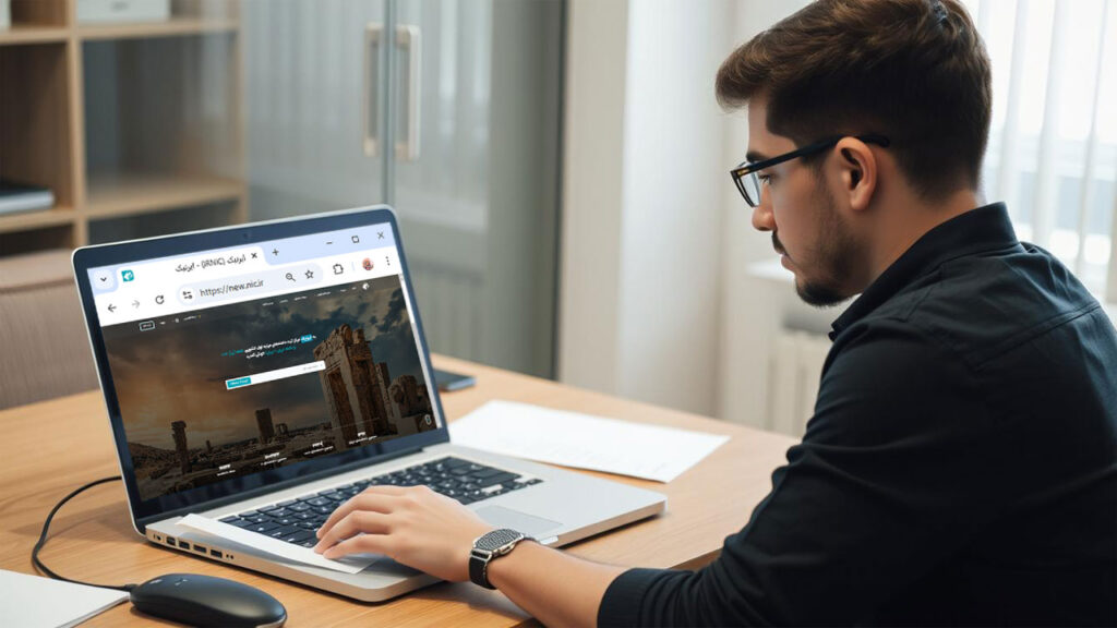 ثبت dns در ایرنیک