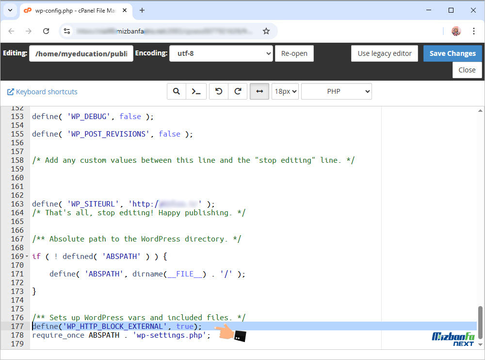 بلاک کردن ارتباط لینک های خارجی وردپرس