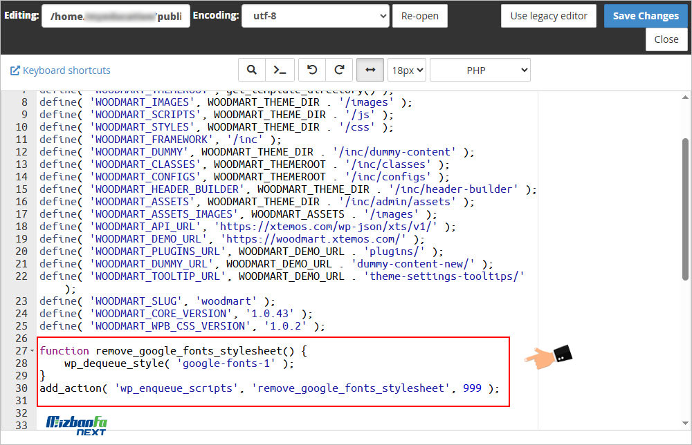 حذف درخواست های خارجی سایت