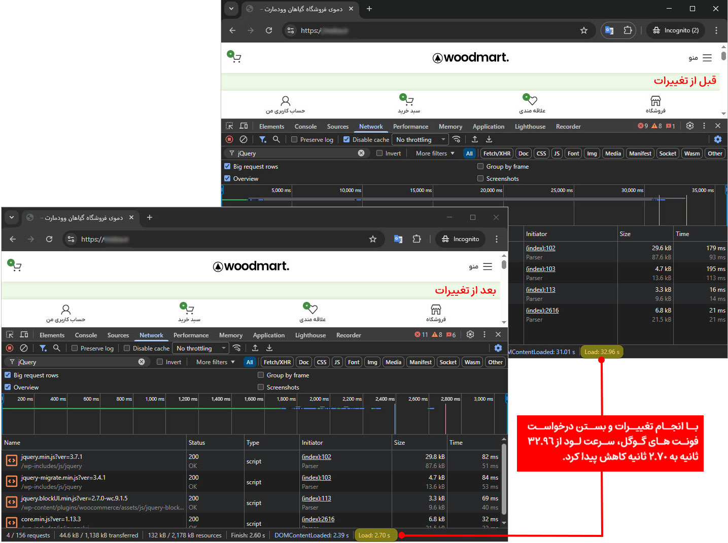 محدود کردن درخواست های Pending سایت یا درخواست های خارجی